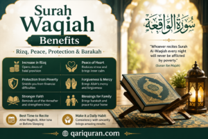Surah Waqiah Benefits
