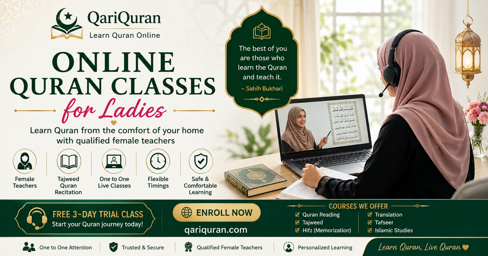 Online Quran Classes for Ladies